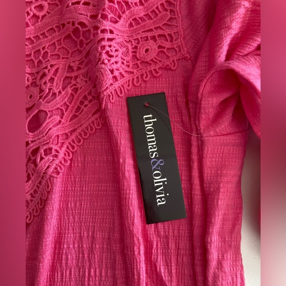 Thomas & Olivia | NWT Women’s Button Down V-Neck Blouse - Picture 8 of 10